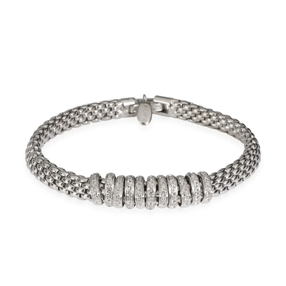 FOPE Diamond Bracelet in 18k White Gold 0.68 CTW